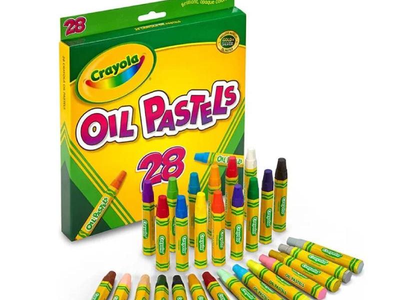 Bộ 28 bút sáp dầu Crayola Hexagonal Shape Oil Pastel