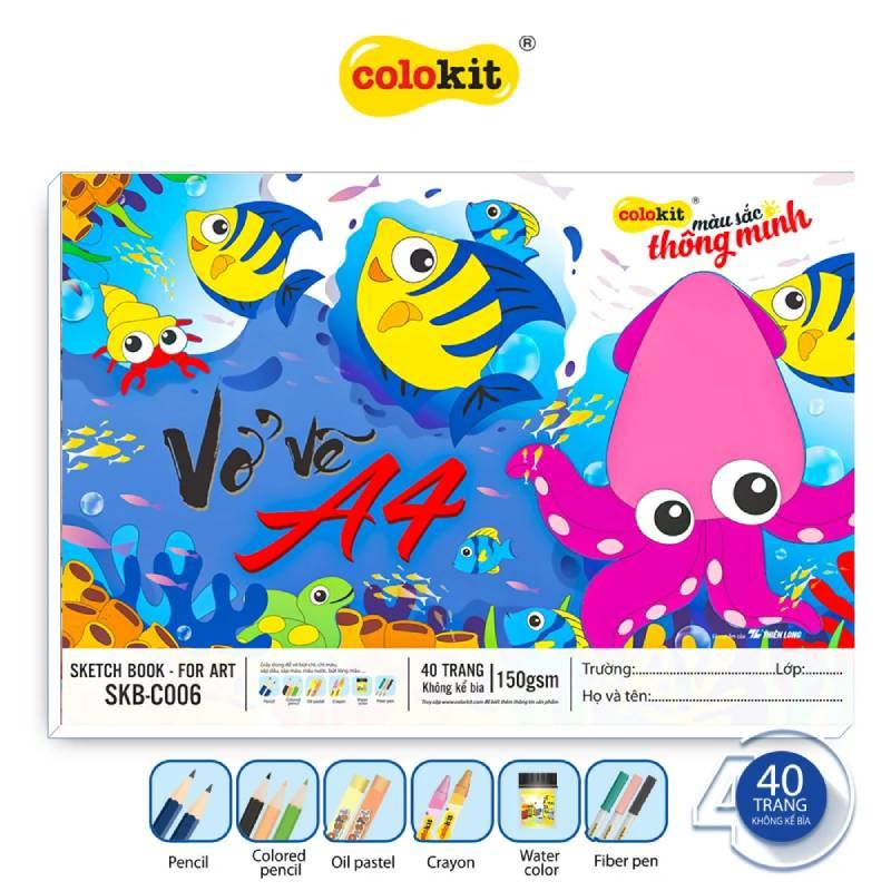 Vở vẽ Sketch Book Colokit nhiều kích cỡ