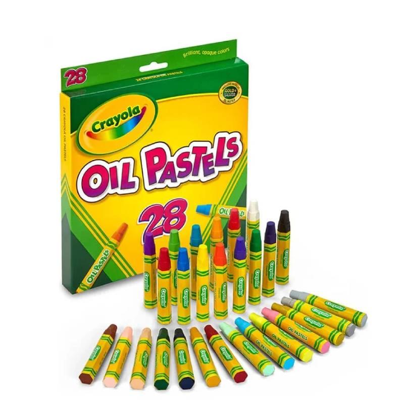 Bộ 28 bút sáp dầu Crayola Hexagonal Shape Oil Pastel