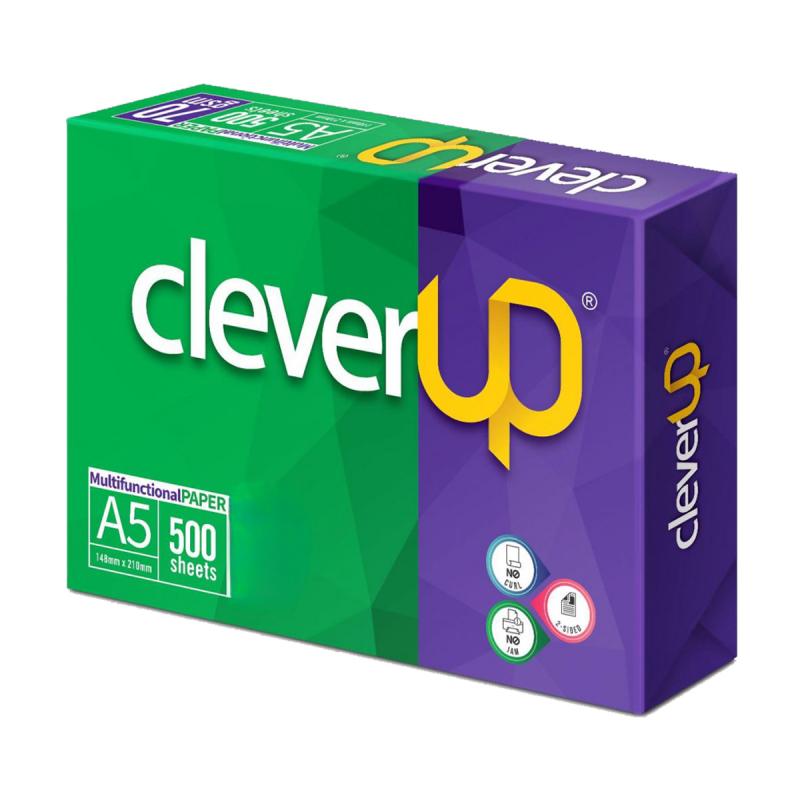 Ream giấy Clever Up A5 80gsm