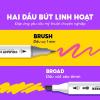 Bút dạ màu - bút marker 24 màu Colokit ART MARKER AM-C001